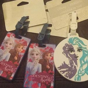 American Tourister 3 Disney Luggage ID Tags New